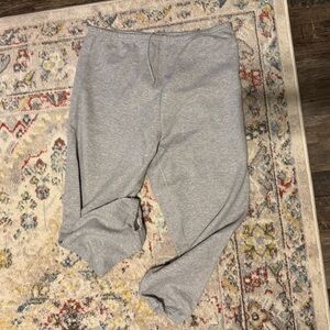 SKIMS Gray Track Sweatpants
